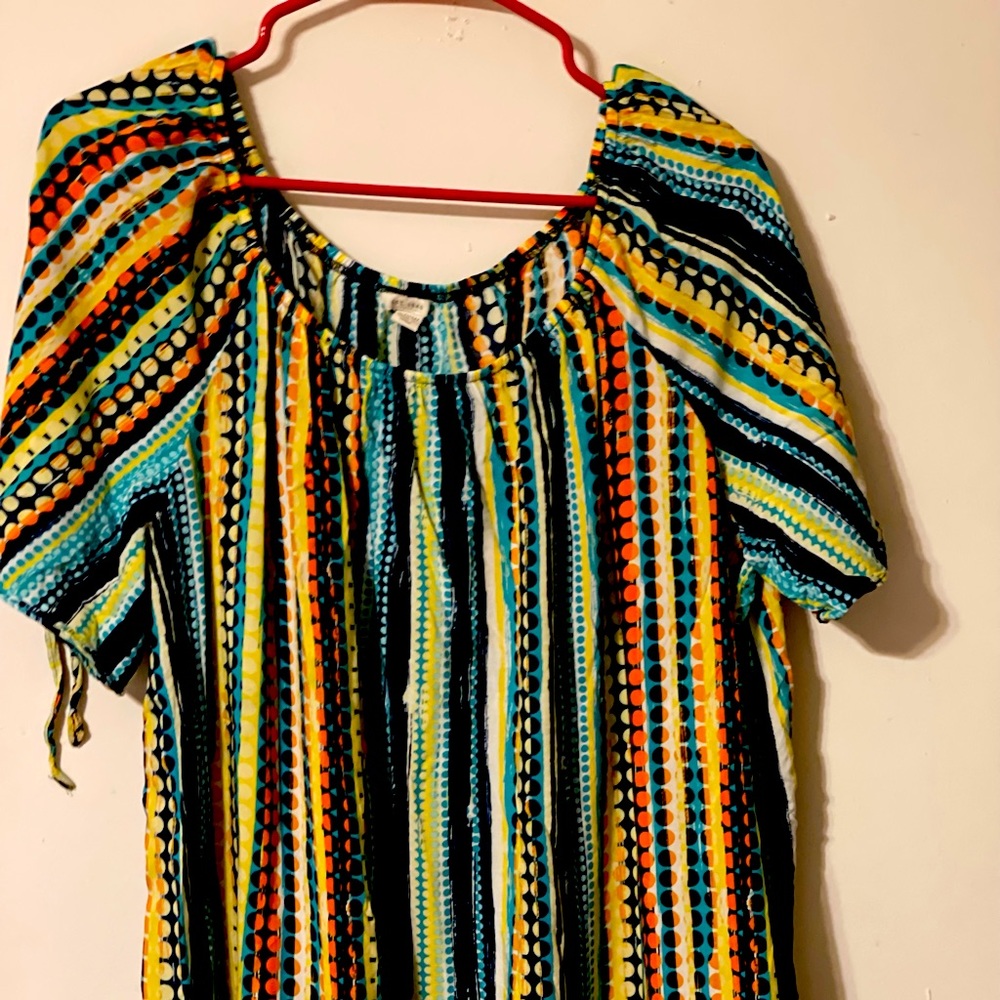 Multiple colors blouse
